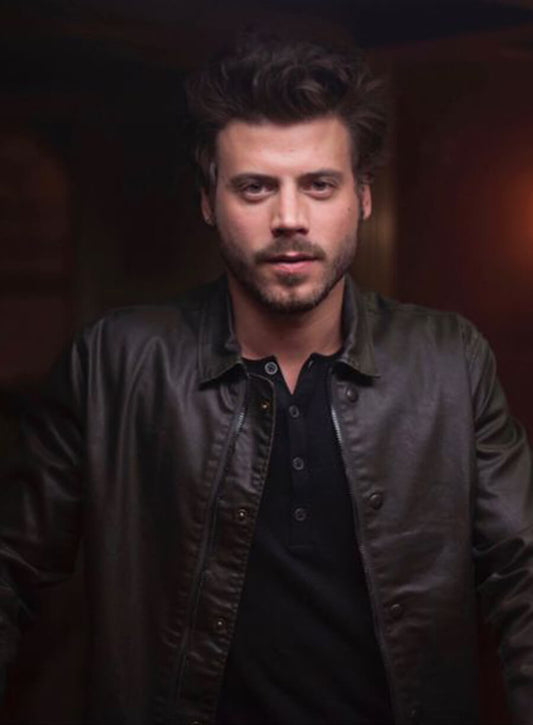 Manfred Bernardo Midnight Texas Black Leather Jacket
