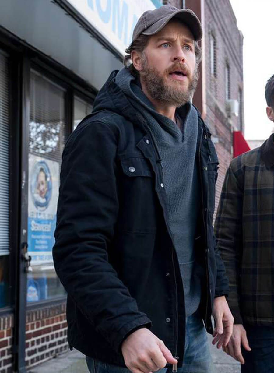 Manifest S04 Josh Dallas Black Cotton Jacket
