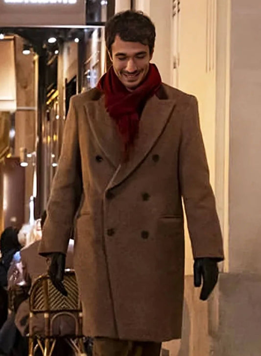 Marcello Emily in Paris S04 Brown Coat