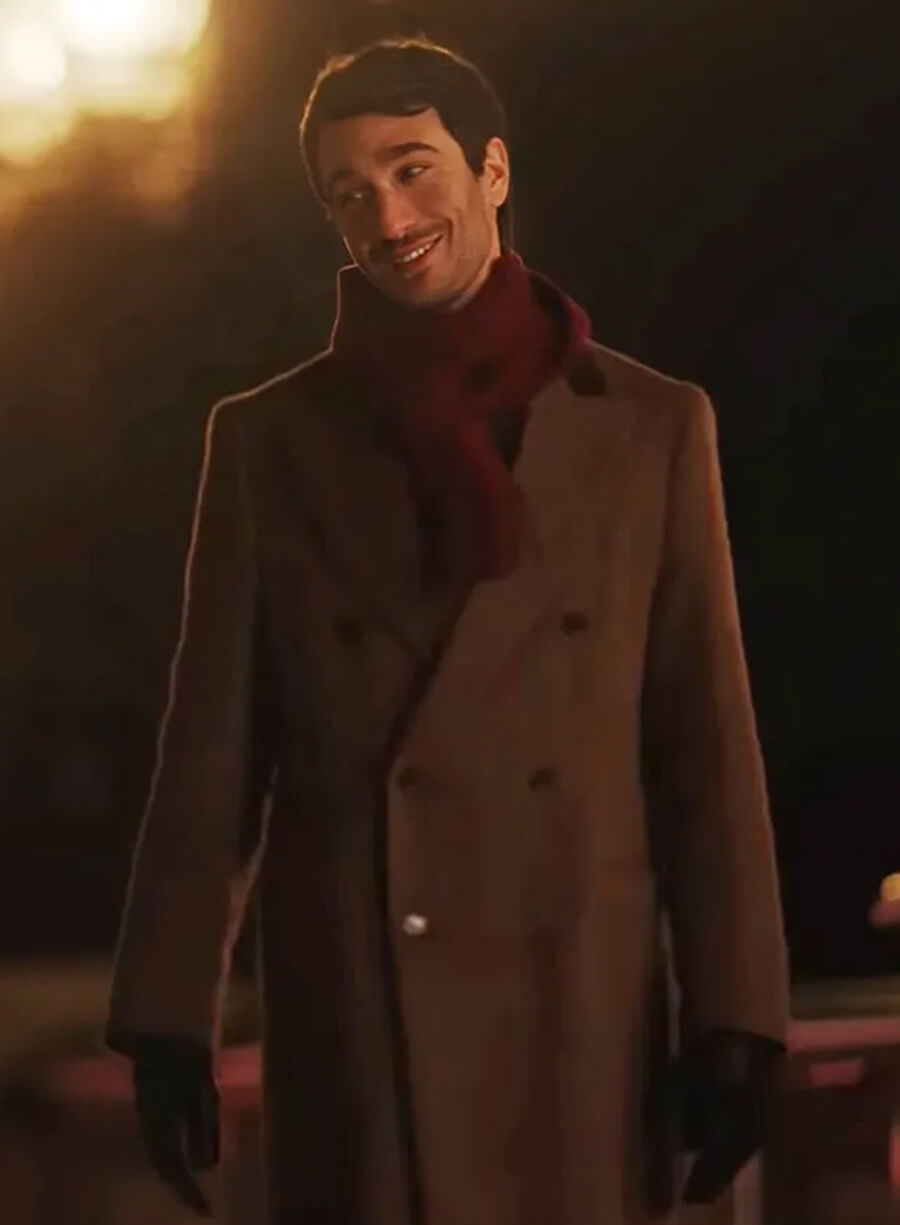Marcello Emily in Paris S04 Brown Coat