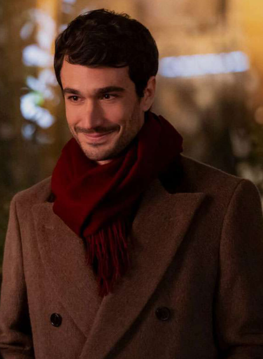 Marcello Emily in Paris S04 Brown Coat