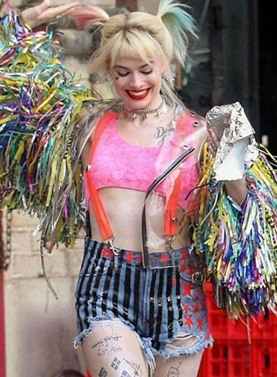 Margot Robbie Birds of Prey Fringed Jacket
