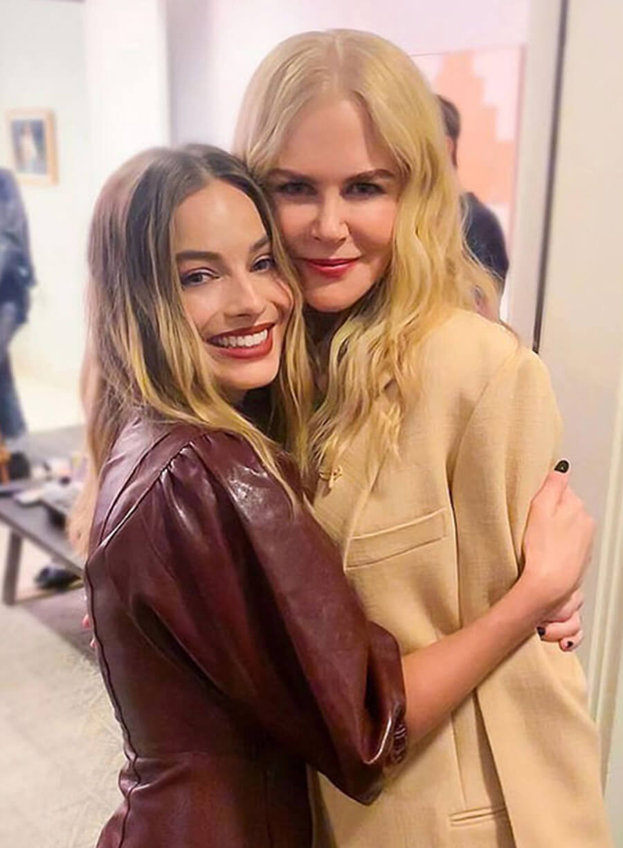 Margot Robbie Brown Leather Dress LeatherJacketMerchant Margot Robbie Brown Leather Dress LeatherJacketMerchant
