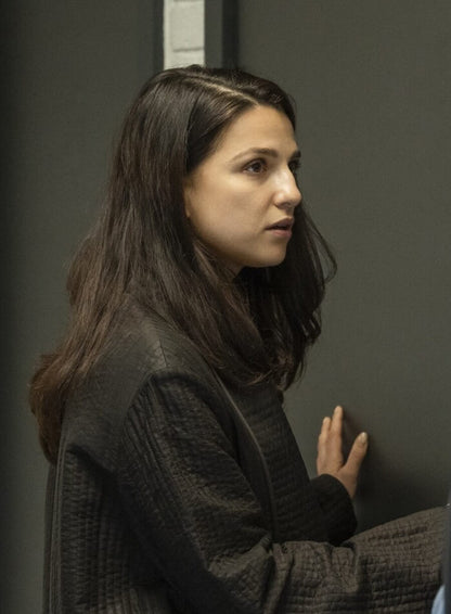 Marisa Abela Industry S03 Black Coat