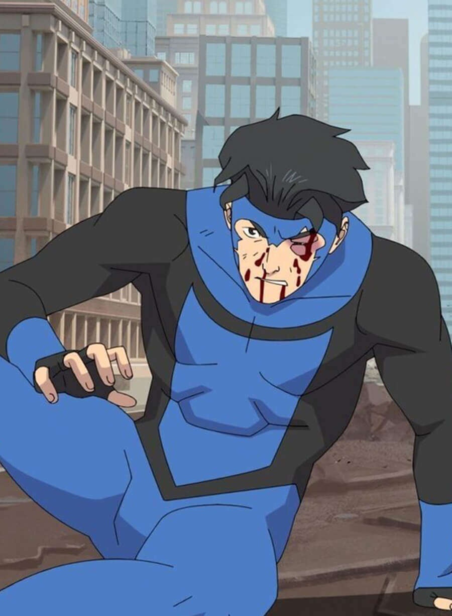 Mark Grayson Invincible Costume Leather Jacket