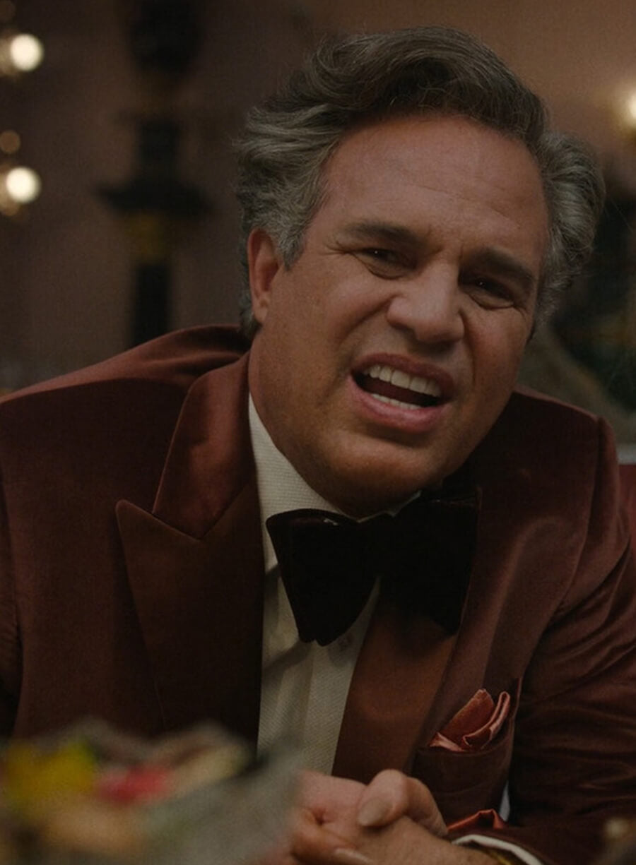 Mark Ruffalo Mickey 17 Velvet Blazer