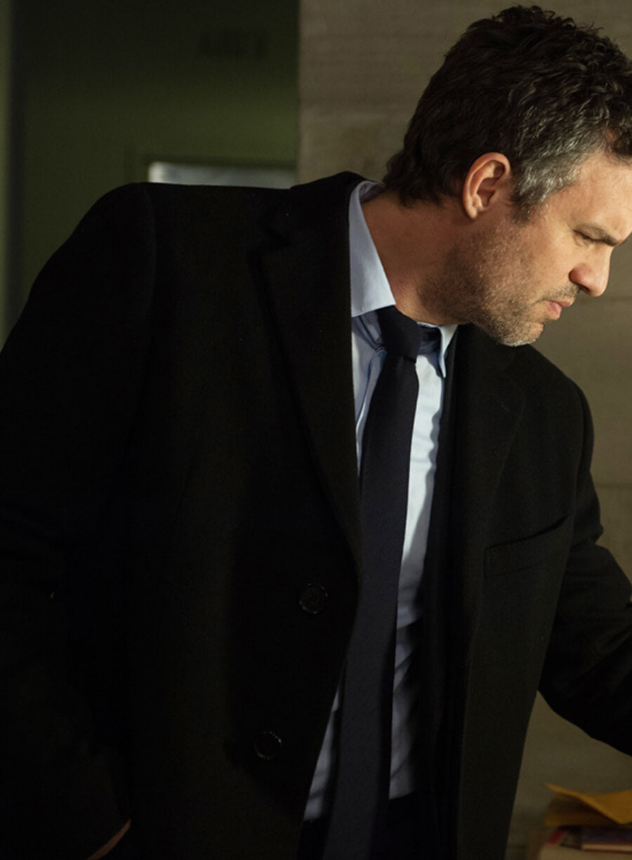 Mark Ruffalo Now You See Me 2 Black Wool Coat
