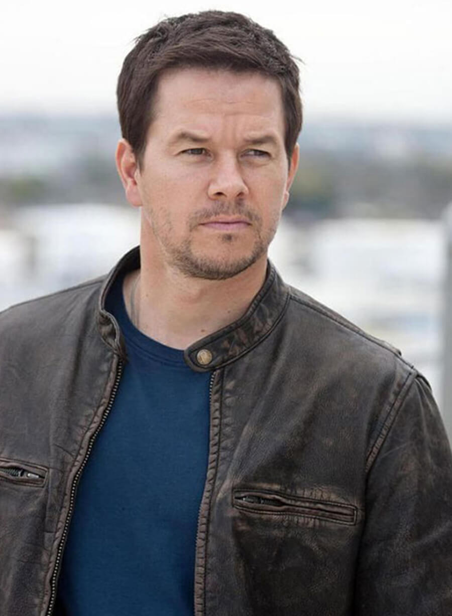 Mark Wahlberg Contraband Brown Leather Jacket