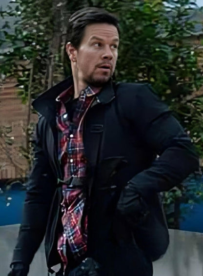 Mark Wahlberg Mile 22 Black Jacket