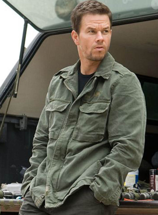 Mark Wahlberg Mile 22 Green Jacket