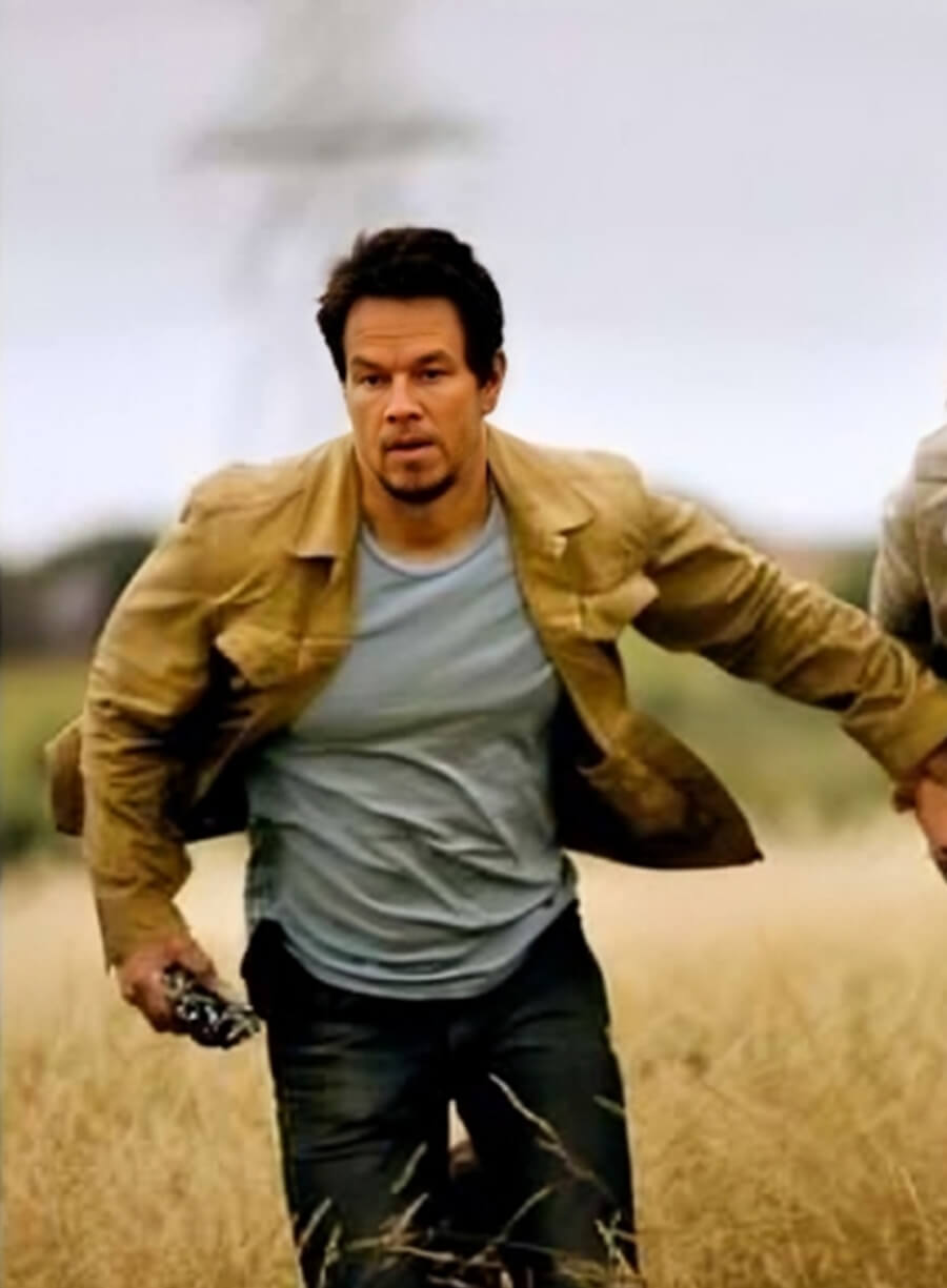  Mark Wahlberg Transformers Brown Jacket