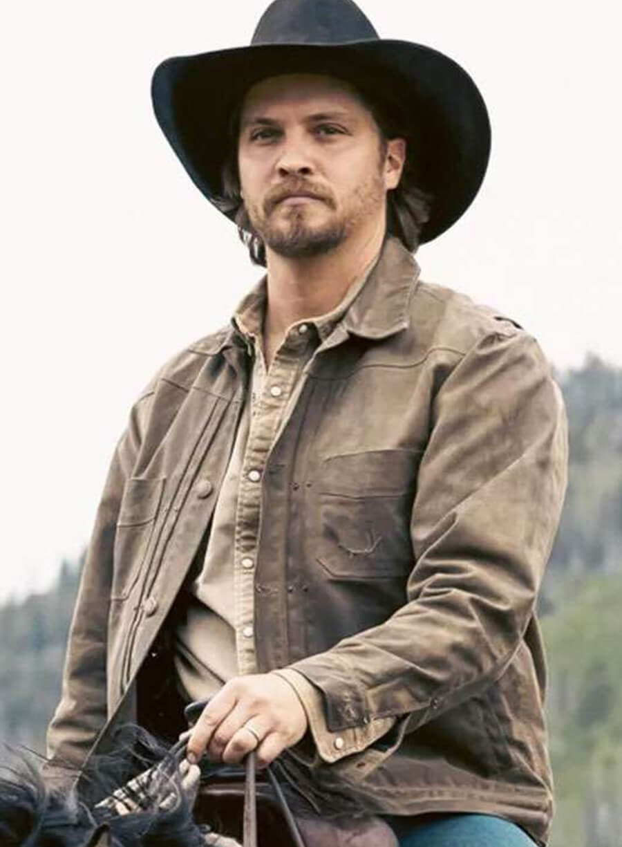 Marshals S01 Luke Grimes Cotton Jacket