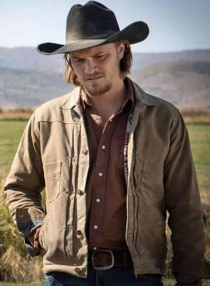 Marshals S01 Luke Grimes Cotton Jacket