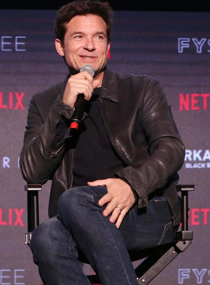 Martin Byrde Ozark Tv Series Black Leather Jacket