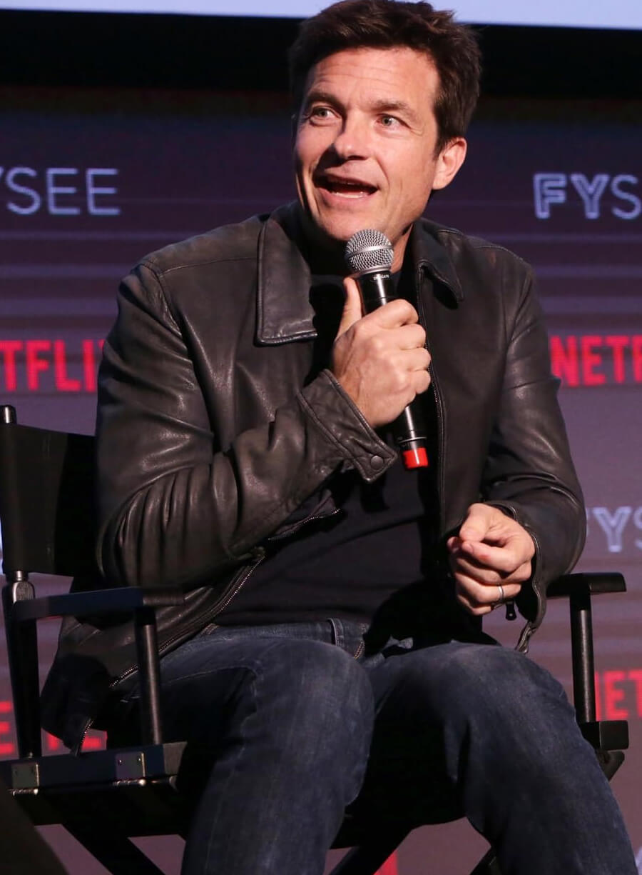 Martin Byrde Ozark Tv Series Black Leather Jacket