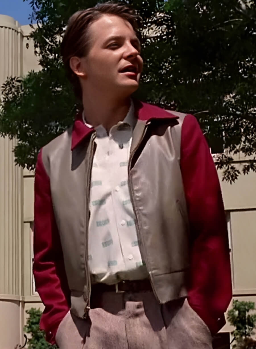  Marty McFly Back To The Future Jacket