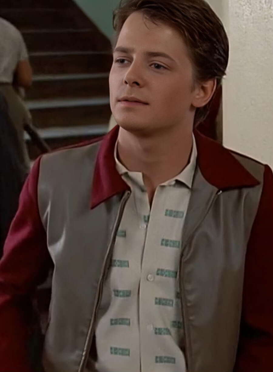  Marty McFly Back To The Future Jacket
