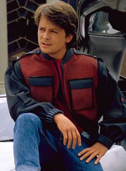 Marty Mcfly Back To The Future Leather Jacket
