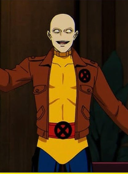 Marvel Animination X-Men ’97 Morph Brown Jacket