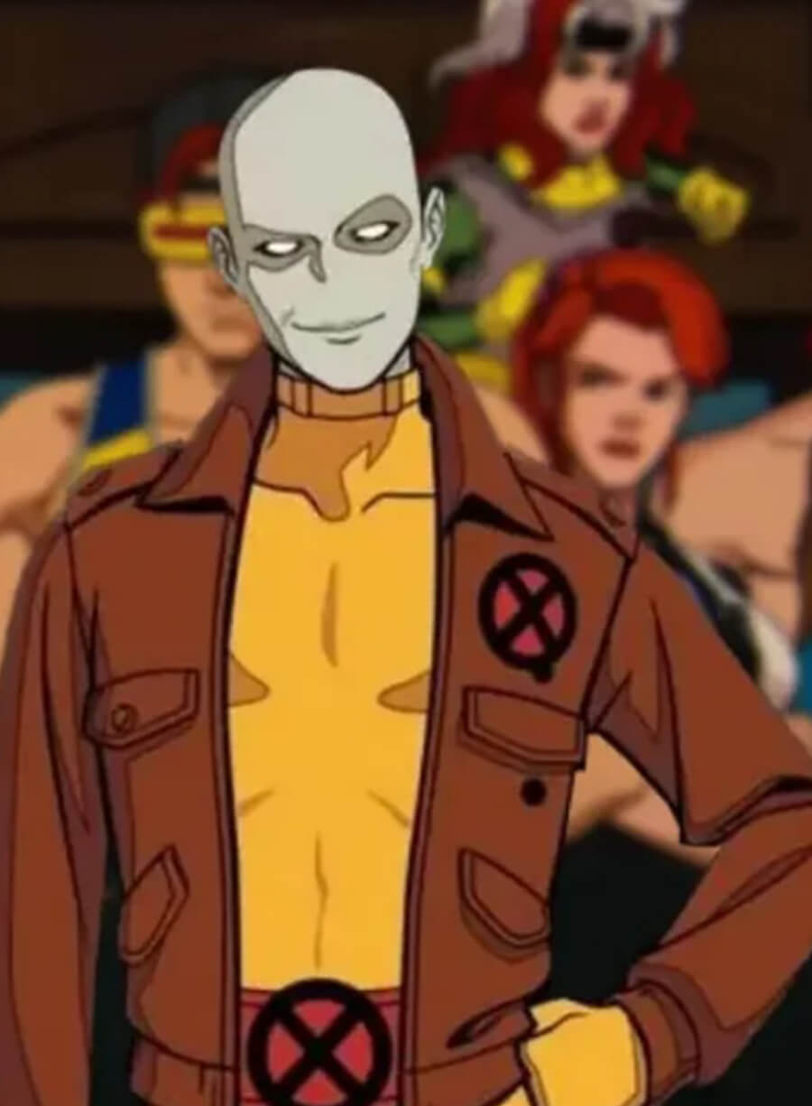 Marvel Animination X-Men ’97 Morph Brown Jacket
