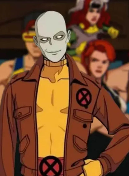 Marvel Animination X-Men ’97 Morph Brown Jacket