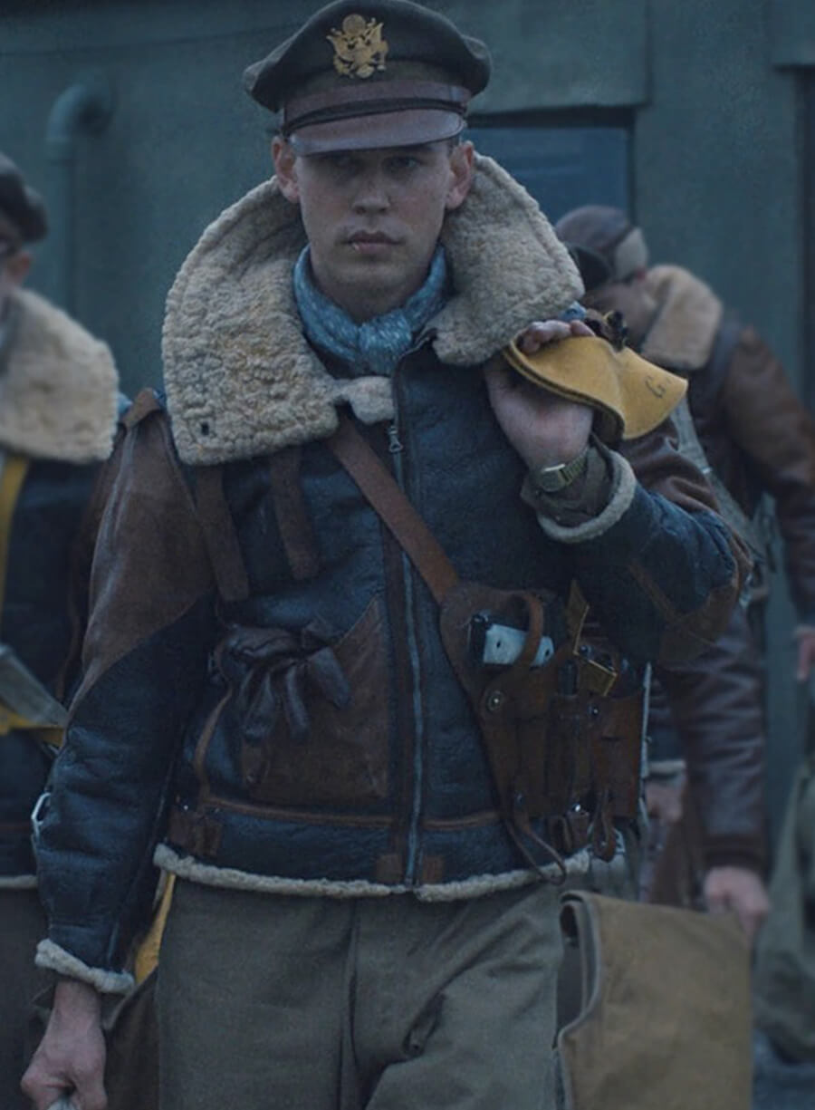 Masters Of The Air Austin Butler Leather Jacket
