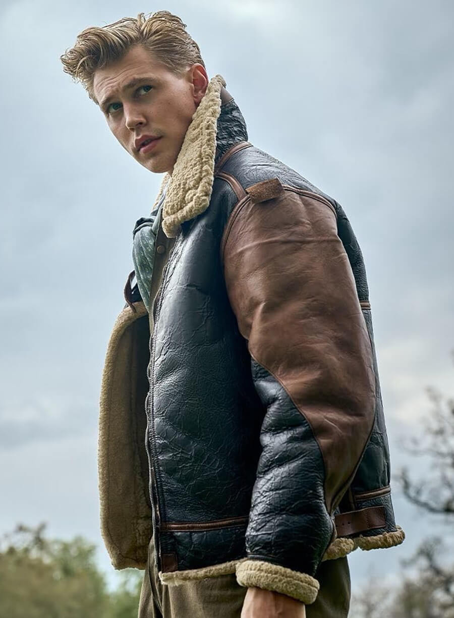 Masters Of The Air Austin Butler Leather Jacket