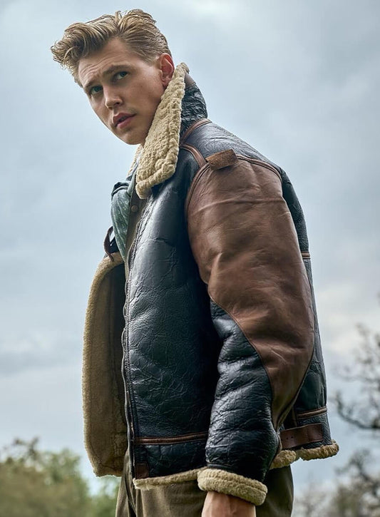 Masters Of The Air Austin Butler Leather Jacket