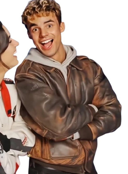 Matthew Broome My Fault London Distressed Leather Jacket