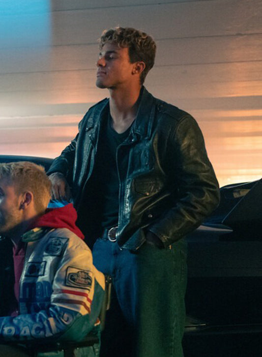 Matthew Broome My Fault London Leather Biker Jacket