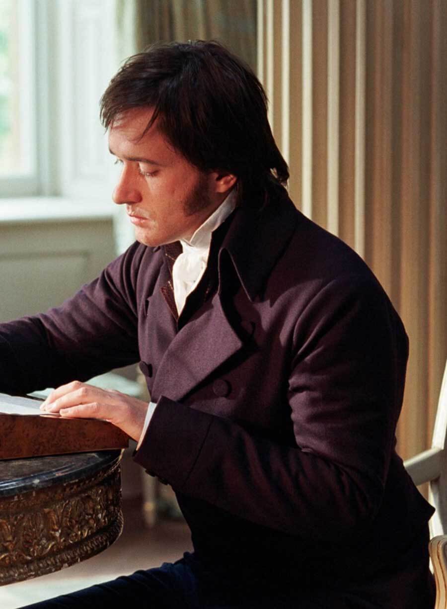  Matthew Macfadyen Pride & Prejudice Maroon Coat