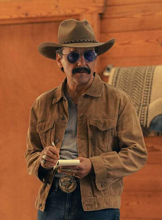 Max Casella Tulsa King Brown Jacket 