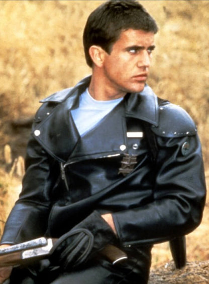 Max Rockatansky Mad Max Black Leather Jacket
