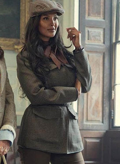 Maya Jama The Gentlemen S02 Wool Jacket