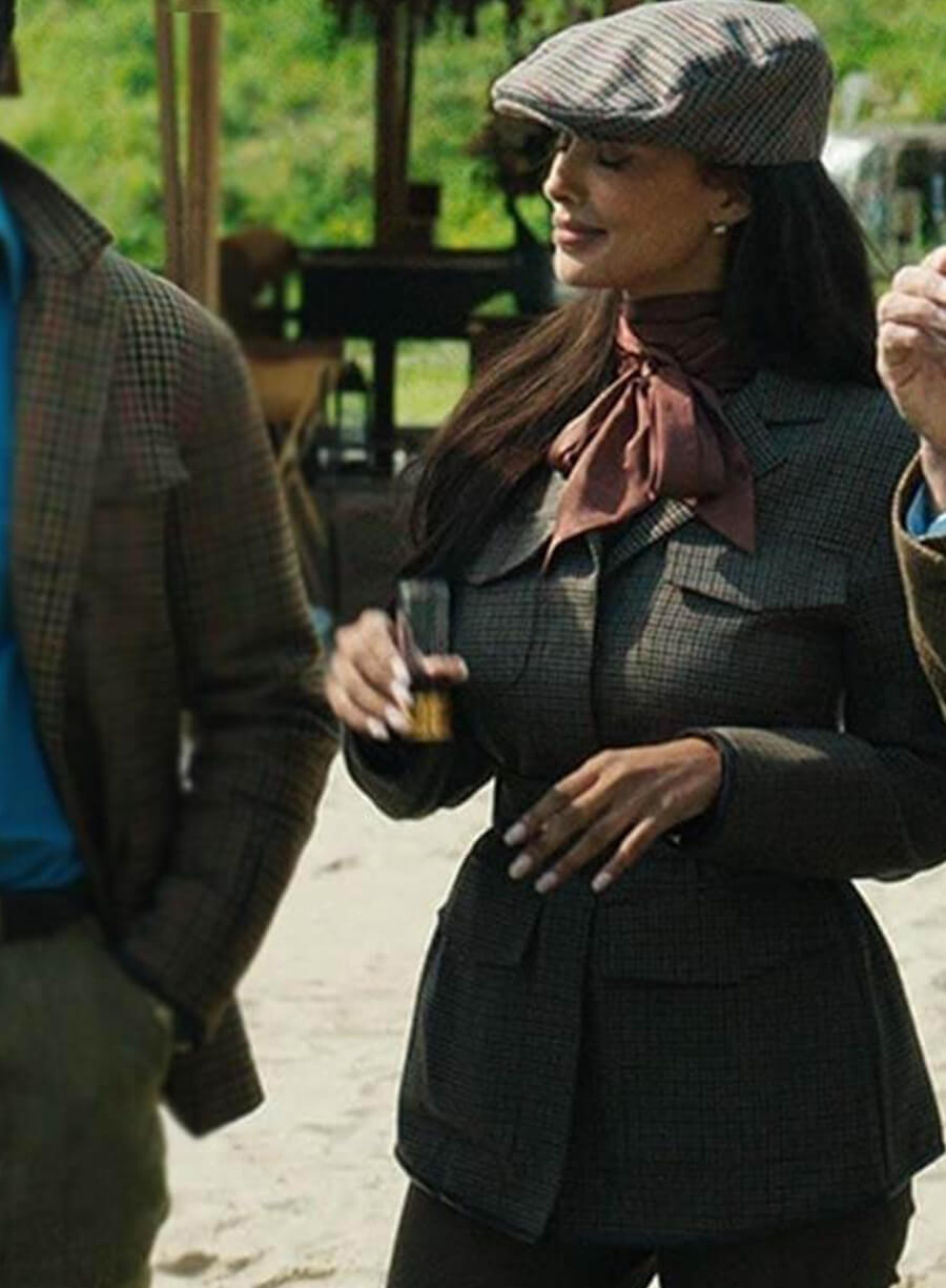 Maya Jama The Gentlemen S02 Wool Jacket