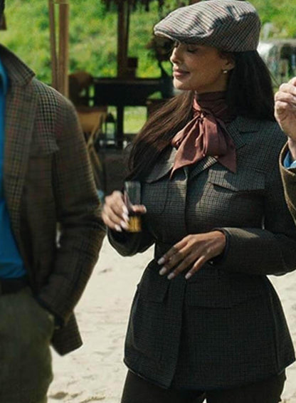 Maya Jama The Gentlemen S02 Wool Jacket
