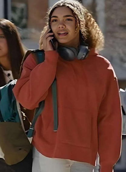 McKenna Roberts Back in Action 2025 Red Hoodie