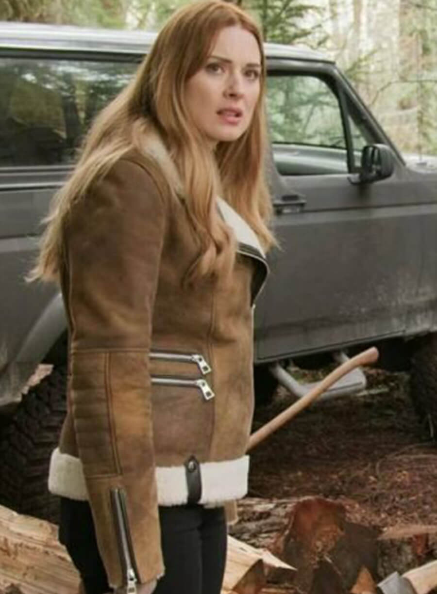 Melinda Monroe Virgin River Brown Suede Jacket