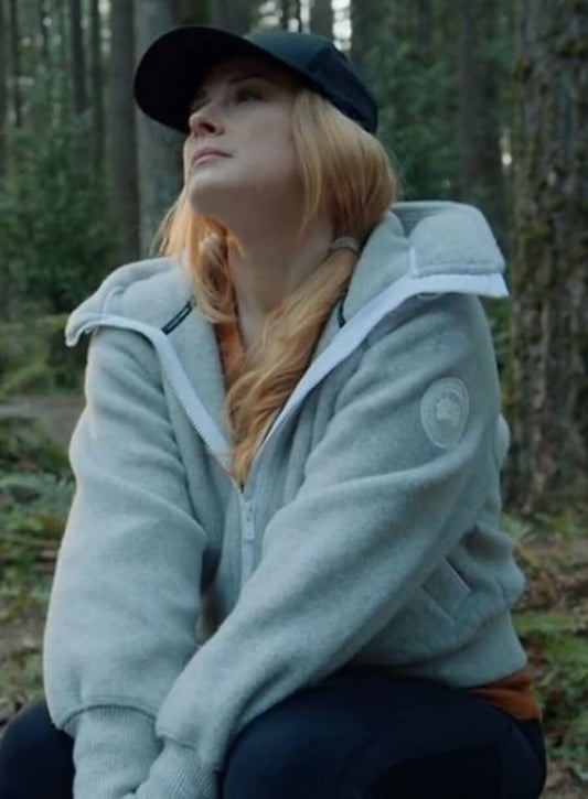 Melinda Monroe Virgin River Grey Hooded Jacket