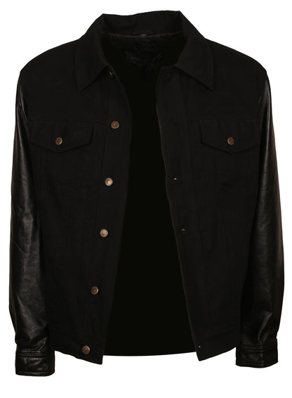 Men's Black Varsity Jacket