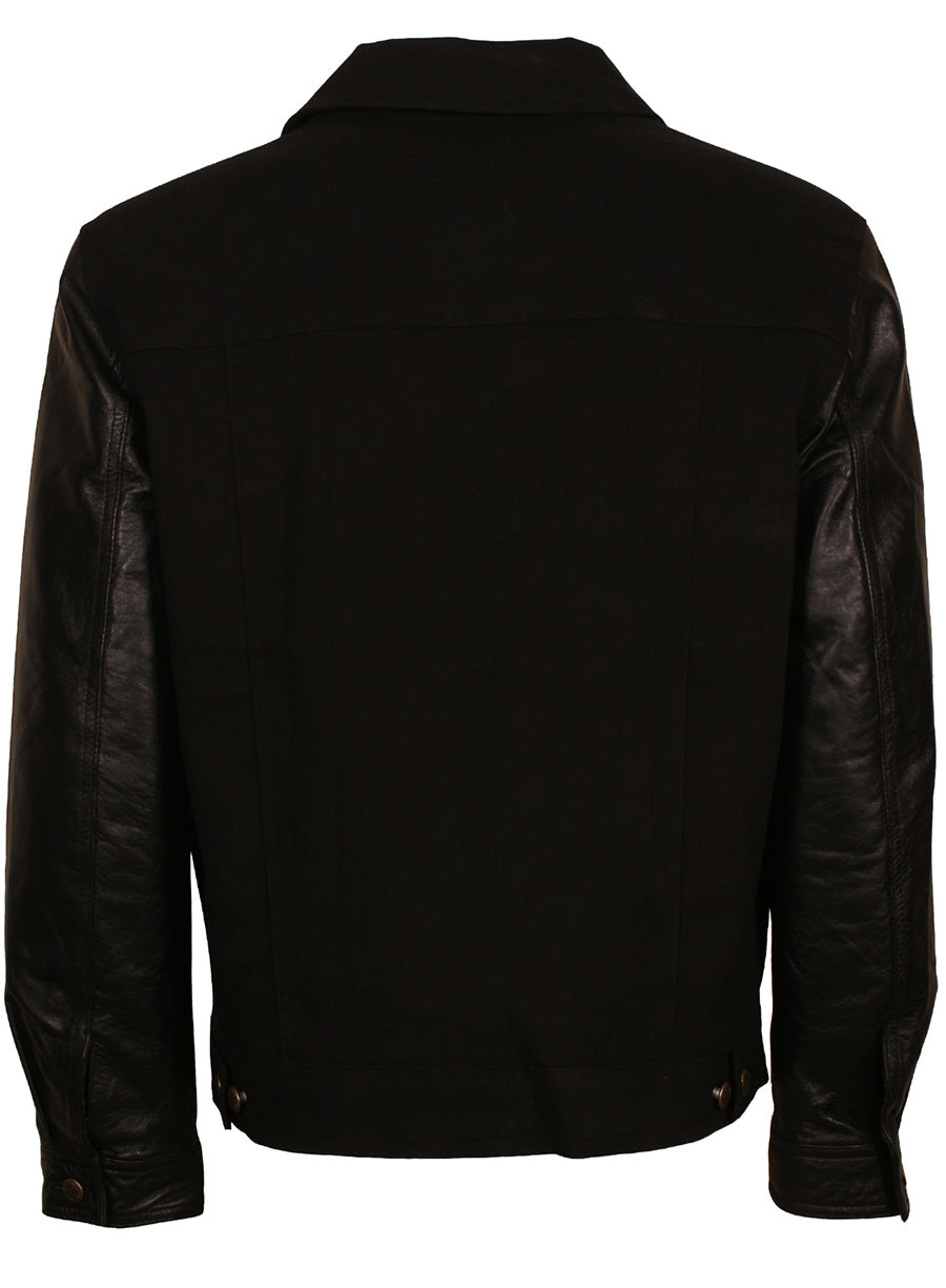 Men's Black Varsity Jacket