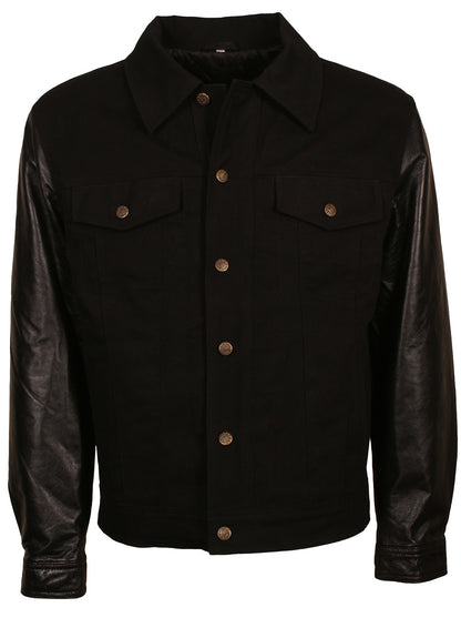 Men's Black Varsity Jacket