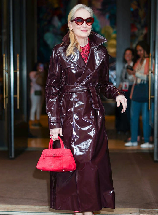 Meryl Streep The Devil Wears Prada 2 Global Press Tour Coat