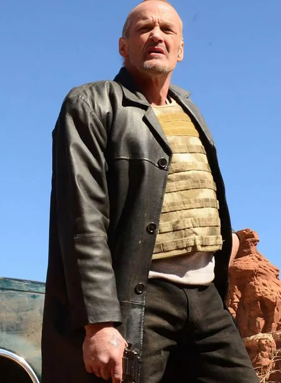 Michael Bowen Breaking Bad Leather Coat 