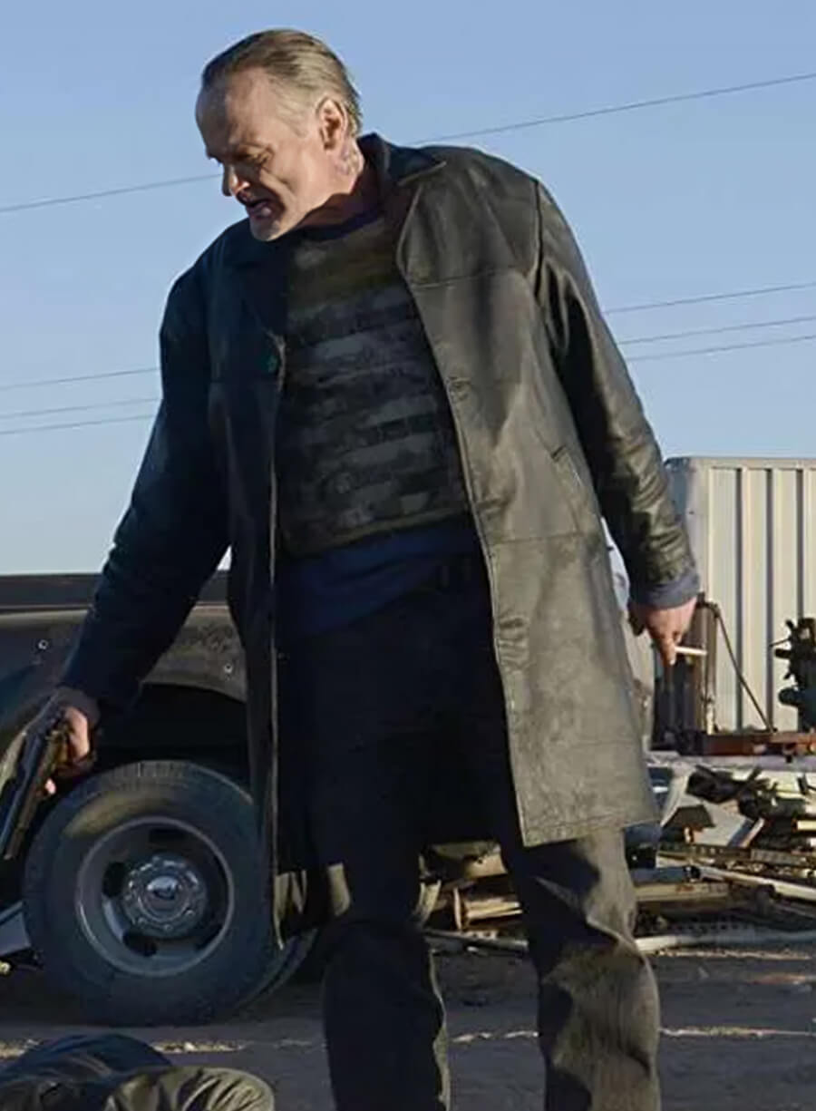 Michael Bowen Breaking Bad Leather Coat 