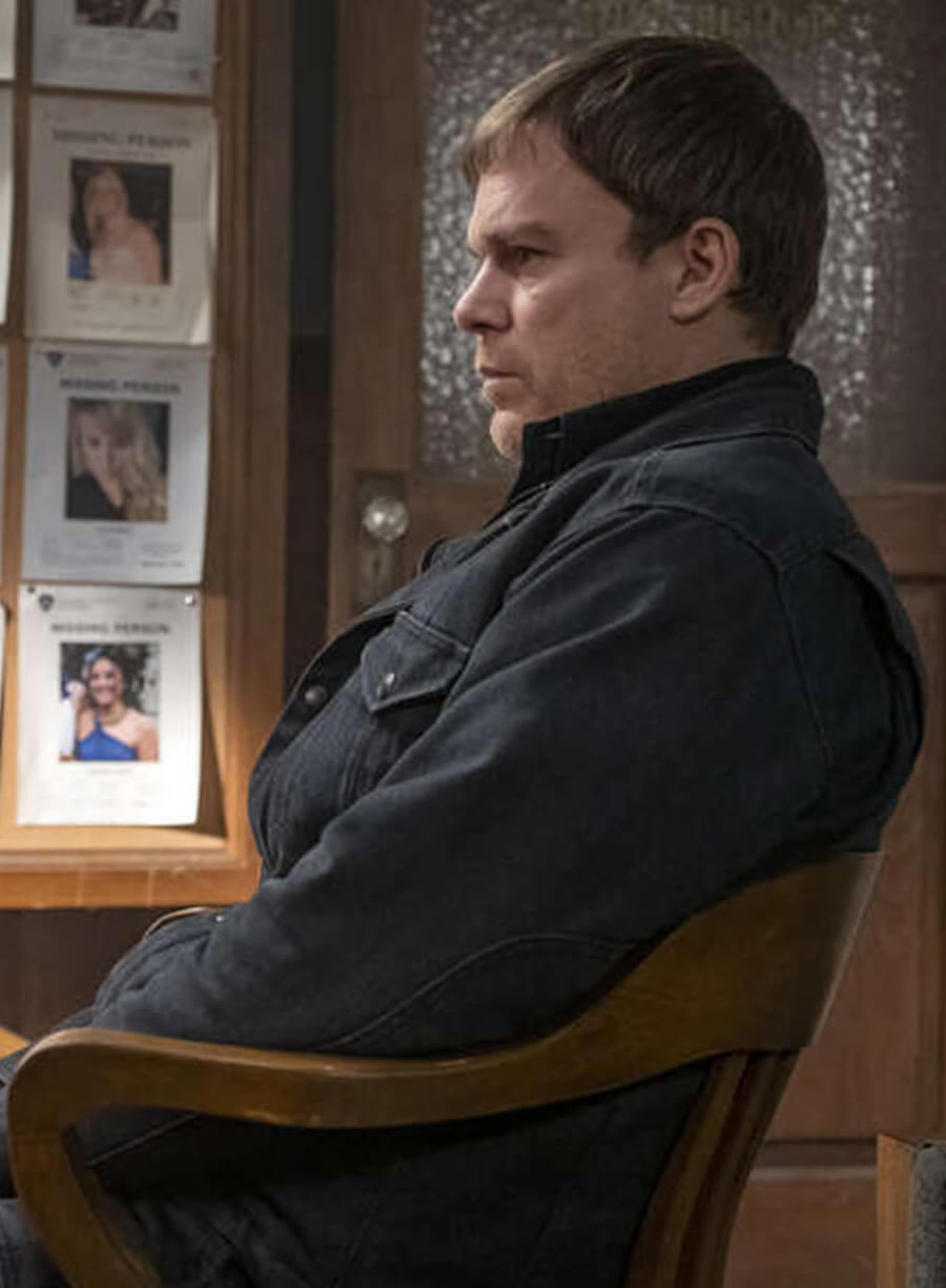 Michael C Hall Dexter New Blood S01 Black Jacket