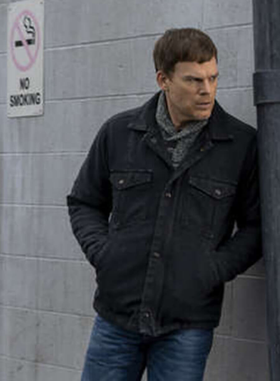 Michael C Hall Dexter New Blood S01 Black Jacket