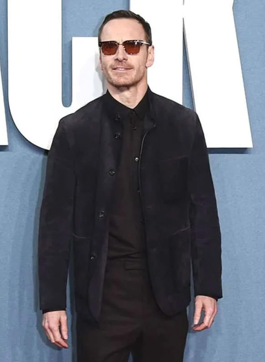 michael-fassbender-black-bag-2025-suede-leather-jacket