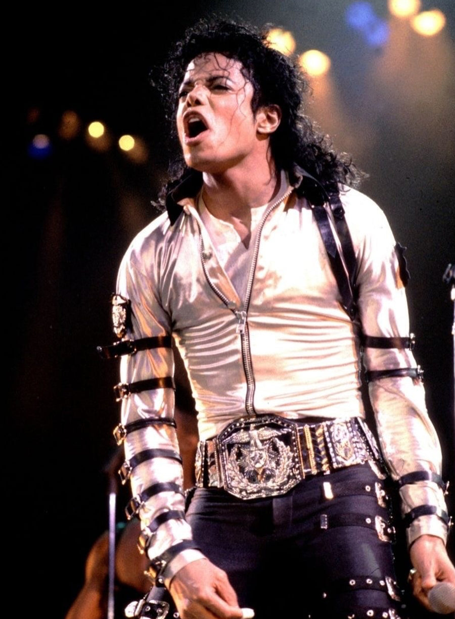 Michael Jackson Bad World Tour Silver Jacket