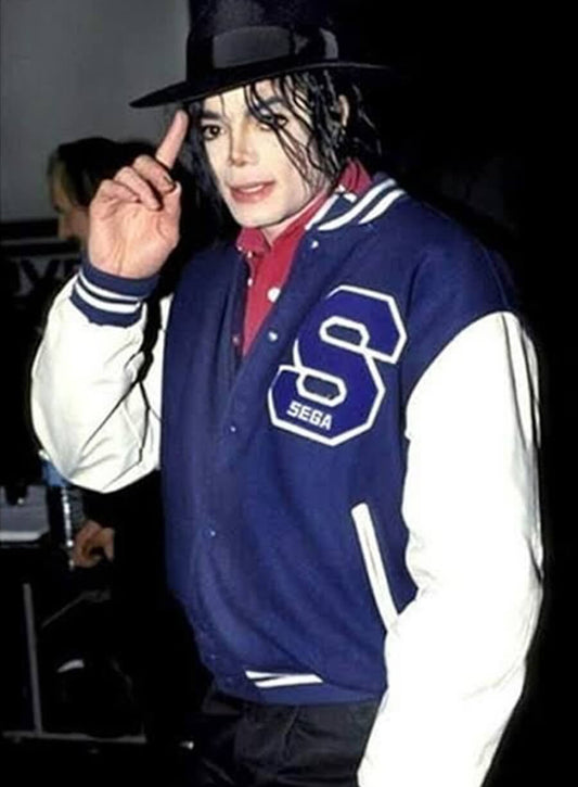 Michael Jackson Sega Varsity Wool Jacket